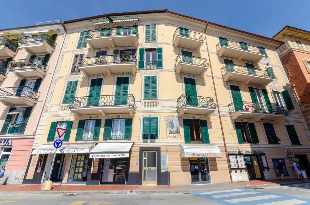 Alla Casa Rosa Al Mare- Centrale A Di Fronte Al Mare- Emozionante- Garage Privato Gratuito A 800 Mt- Aria Condizionata-Wifi Ραπάλο Εξωτερικό φωτογραφία