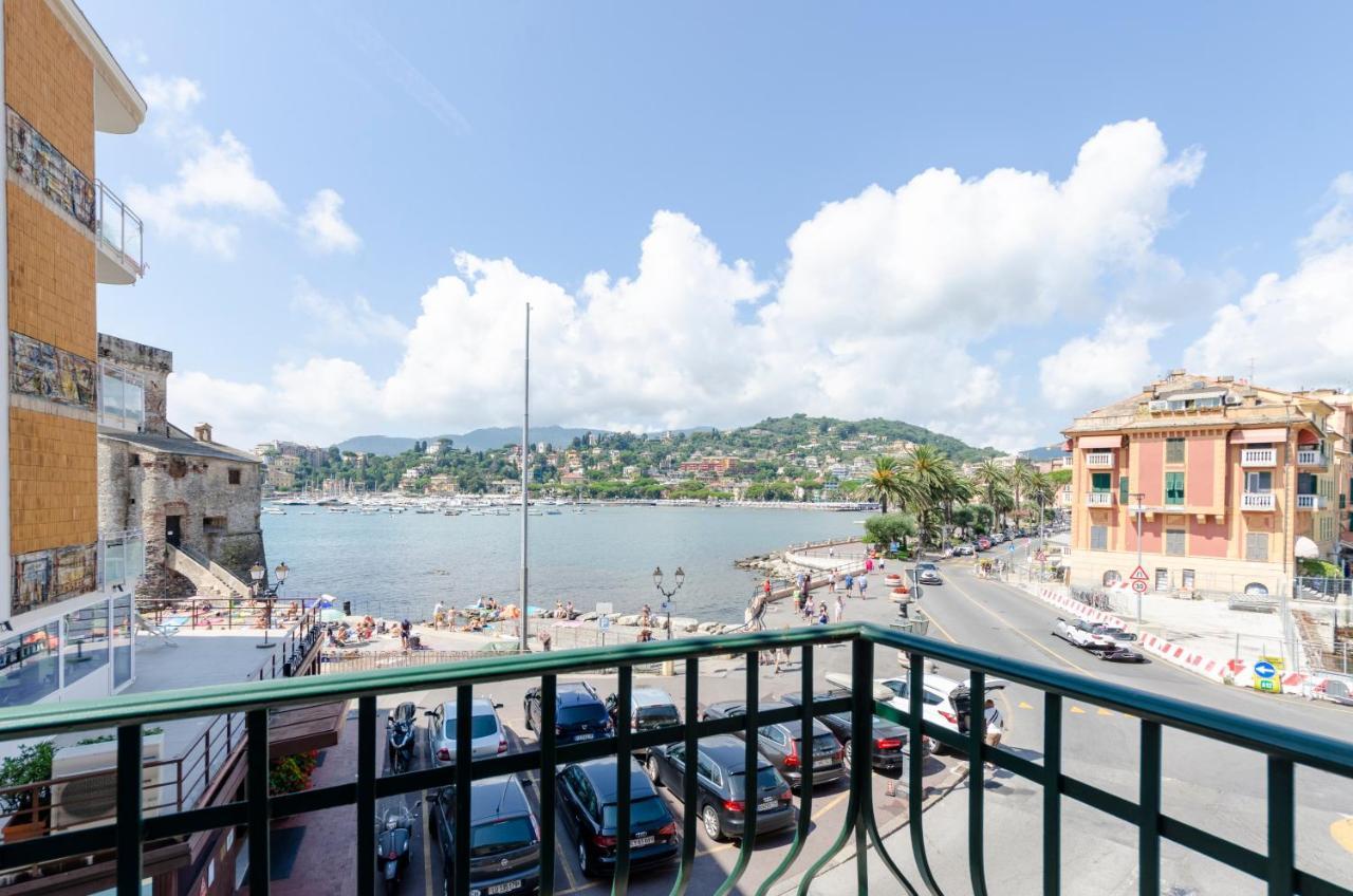 Alla Casa Rosa Al Mare- Centrale A Di Fronte Al Mare- Emozionante- Garage Privato Gratuito A 800 Mt- Aria Condizionata-Wifi Ραπάλο Εξωτερικό φωτογραφία