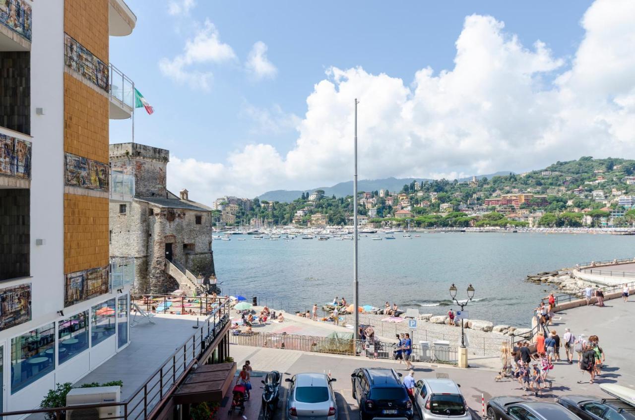 Alla Casa Rosa Al Mare- Centrale A Di Fronte Al Mare- Emozionante- Garage Privato Gratuito A 800 Mt- Aria Condizionata-Wifi Ραπάλο Εξωτερικό φωτογραφία