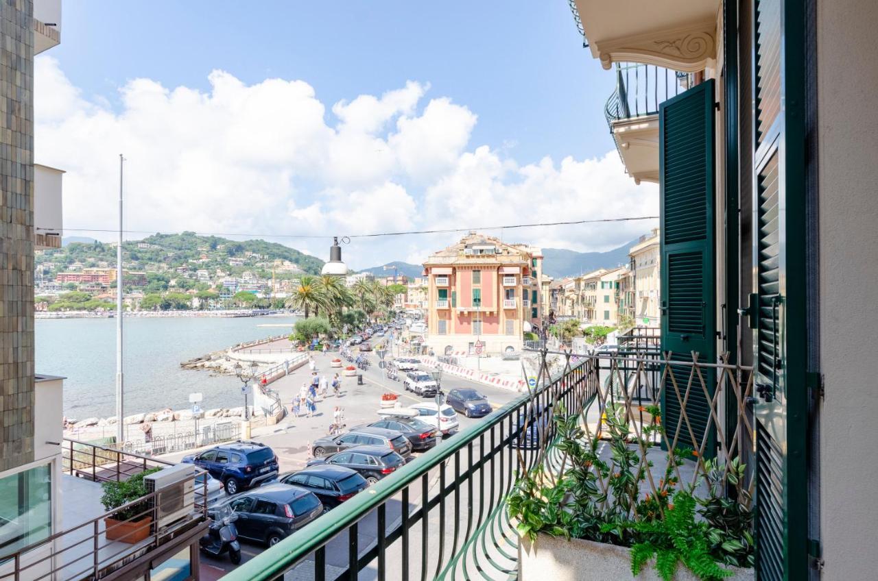 Alla Casa Rosa Al Mare- Centrale A Di Fronte Al Mare- Emozionante- Garage Privato Gratuito A 800 Mt- Aria Condizionata-Wifi Ραπάλο Εξωτερικό φωτογραφία