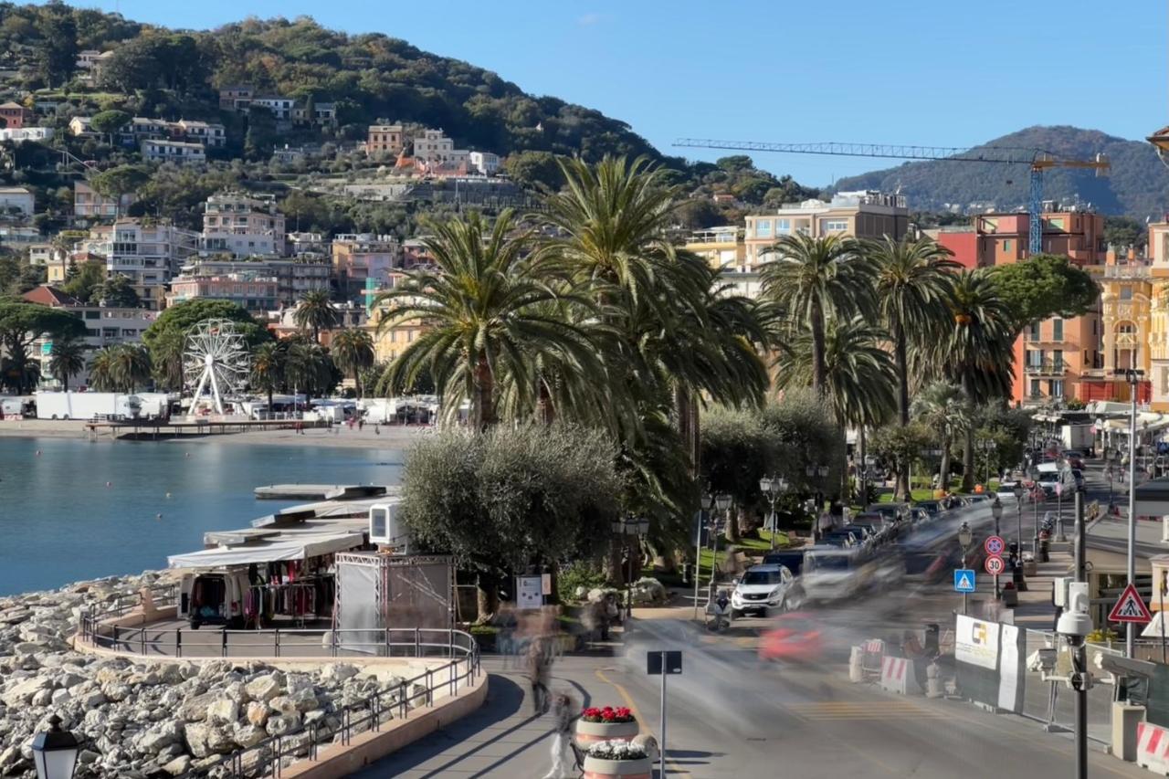 Alla Casa Rosa Al Mare- Centrale A Di Fronte Al Mare- Emozionante- Garage Privato Gratuito A 800 Mt- Aria Condizionata-Wifi Ραπάλο Εξωτερικό φωτογραφία