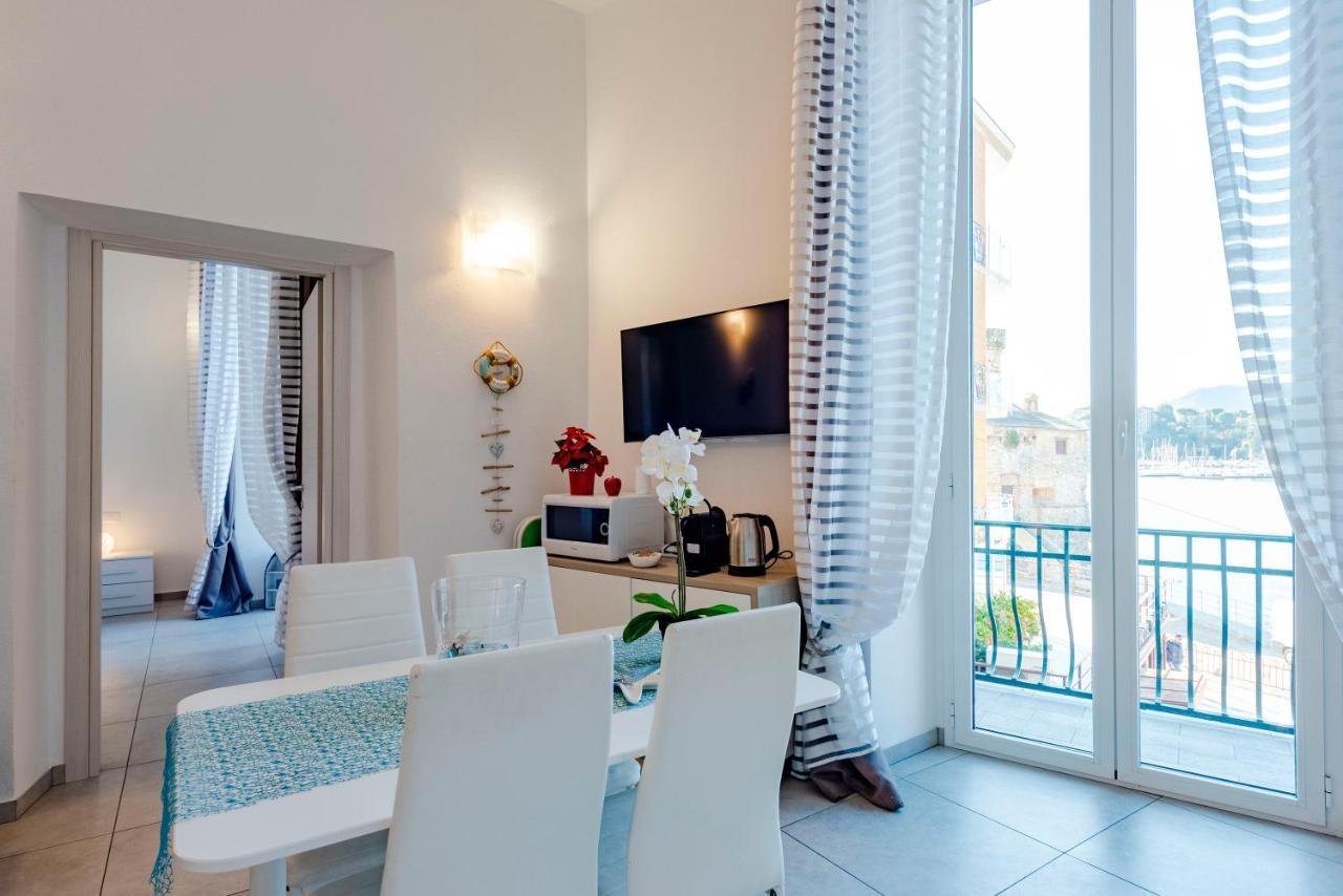 Alla Casa Rosa Al Mare- Centrale A Di Fronte Al Mare- Emozionante- Garage Privato Gratuito A 800 Mt- Aria Condizionata-Wifi Ραπάλο Εξωτερικό φωτογραφία